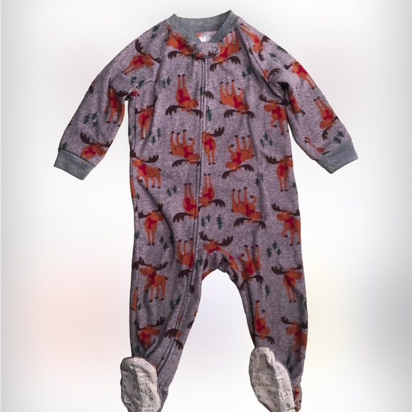 Gerber Baby Boys' 2-Pack Blanket Sleeper & 1 Child of Mine by Carters SZ 18M EUC - Picture 3 of 10